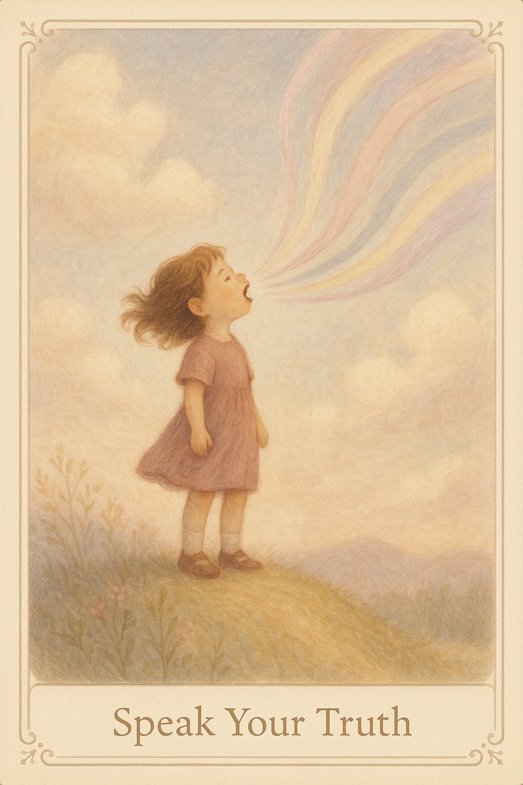 说出你的真实感受